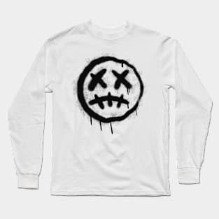 Graffiti Face Long Sleeve T-Shirt